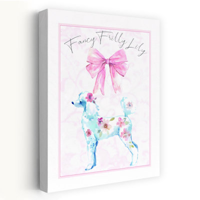 «Frilly Lily», art abstrait rétro, paysage naturel, abeille