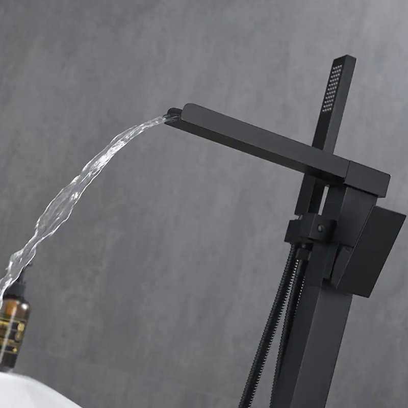 646656334-C89E Bathroom Freestanding Tub Filler