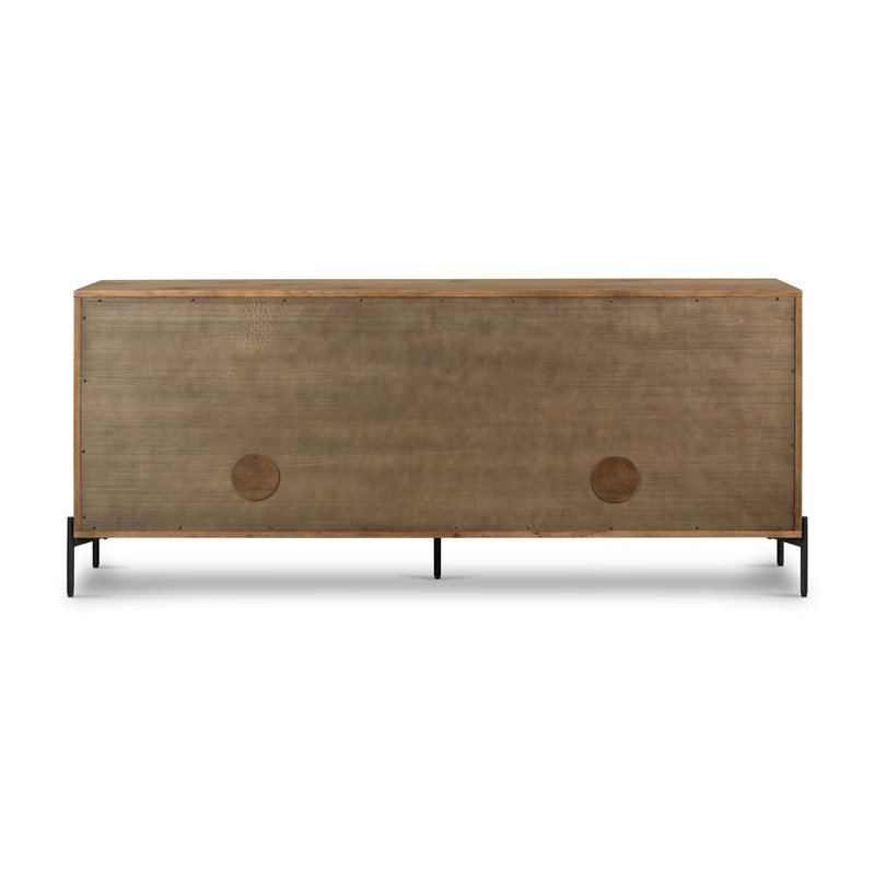 Eaton 75.5'' W Solid Wood Sideboard