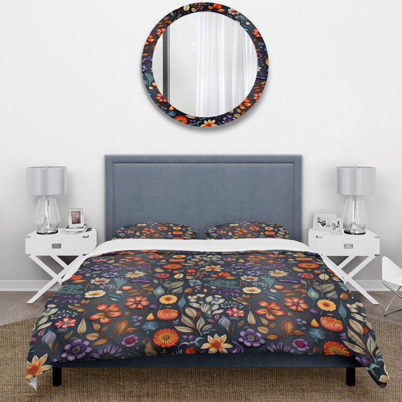 Ensemble de housse de couette Tropical Tapestries, Housse de couette pour très grand lit et 2 très