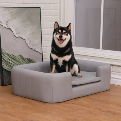 Canapé pour chien Filoteia avec revêtement amovible