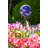 Weather Resistant Glass Abstract Gazing Ball