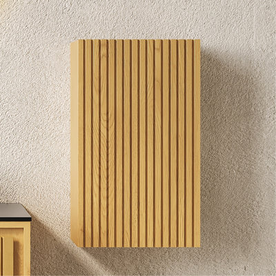 23" Tall Narrow Bathroom Storage Cabinet - Oak Color, Construction, Easy Installation For Narrow, , Strong & , Assembly