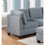 Canapé modulaire 6 pièces moderne avec chaises et fauteuils d'angle 6 pièces Modern