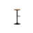 Batdorf Adjustable Height Counter Stool with Metal Frame