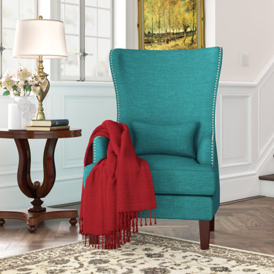 Kemariya Upholstered Wingback Chair