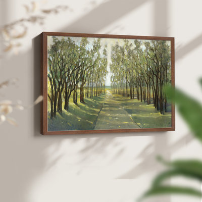 Forest Path -Framed Print - Restickable