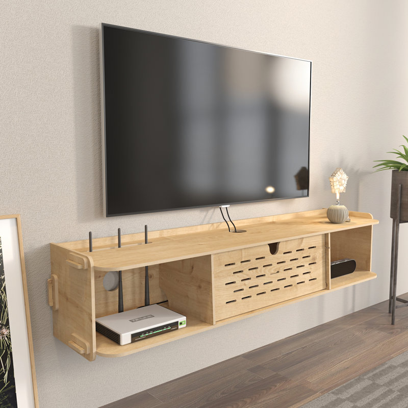 Meuble télé flottant pour téléviseur Sima