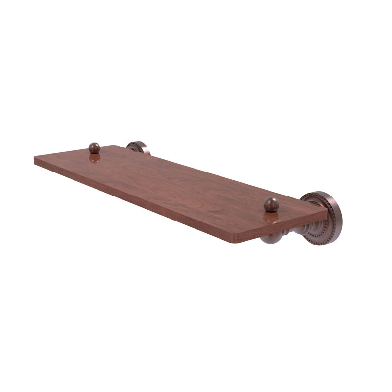 Marchmont Bracket Shelf, Antique Copper, 2.5" H x 16" W x 5" D