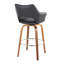 Tabouret de bar à hauteur fixe avec pivot-1708441957