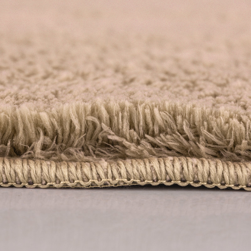 Tapis pour salle de bain Dailen, Brun clair