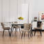 Comfortable Padded Dining Chairs with Back Easy Assembly Upholstered Side Chair, Accent Chairs for Kitchen, Dining Room-1874884572