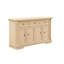 Grande armoire murale et buffet de style design, portes à tiroirs, multifonctionnel pour refroidisseur de vin, console de télévision avec café, facile à assembler, profondeur de 56,16 po, largeur de 16,15 po et hauteur de 32,4 po