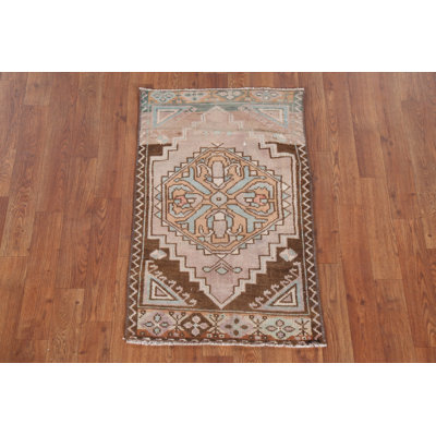 Handmade Anatolian Wool Turkish Rug 2x3