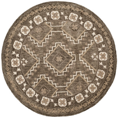 Tapis en laine touffeté à la main Rudra