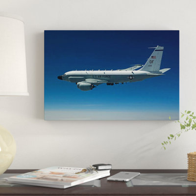 " An RC-135W Rivet Joint Aircraft Flies Over The Midwest " by HIGH-G Productions