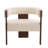 Melanney Modern Upholstered Fabric Accent Armchair-1211505008