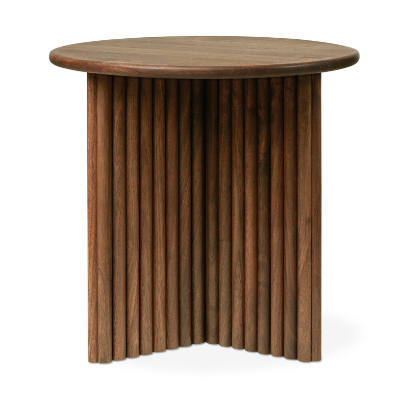 Odeon End Table, Classic Walnut