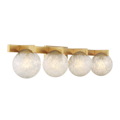 Darien Bathroom Vanity Light in Brass