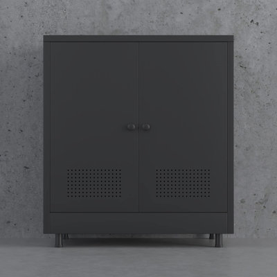 Armoire de rangement en métal