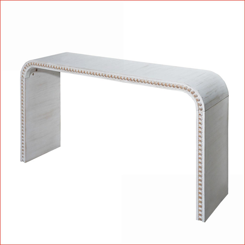 Table basse 59 po Washed White