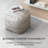 Teagan Upholstered Pouf-1025381829