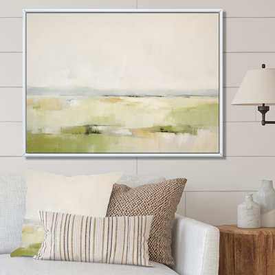 «Meadow Minimalist Pastoral II», reproduction sur toile