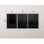 Superbe ensemble d'art mural en verre trempé (3 pièces), 27,6 po x 39,4 po | 100% verre trempé, épaisseur: 0,16 pouce | Élégante décoration intérieure pour le salon, la chambre à coucher et le bureau, durable et facile à nettoyer-1714190950