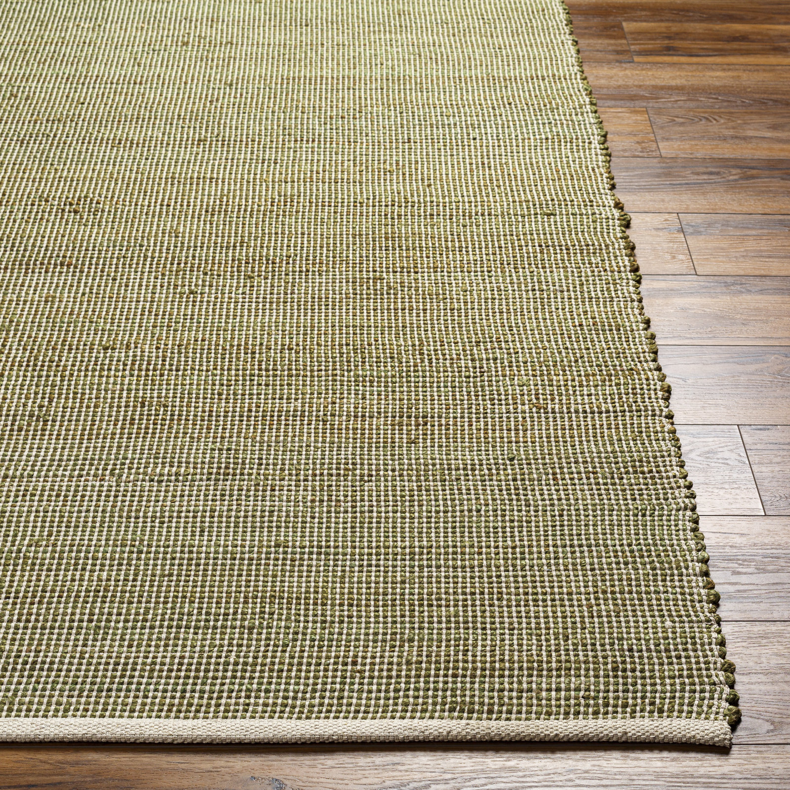 Nary Hand-Woven Natural Jute Rug, Rectangle 2' x 3'