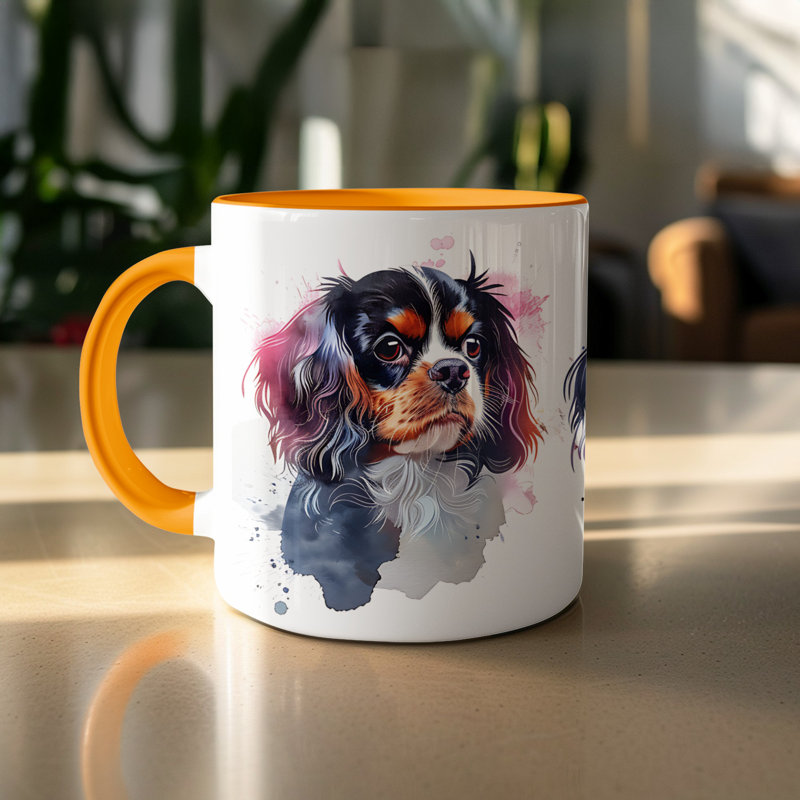 Mug, Orange, 3