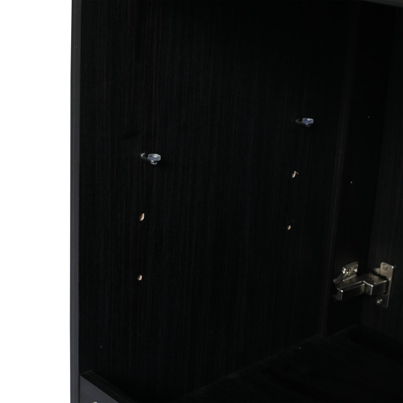 24'' Single Bathroom Vanity with Plastic Top