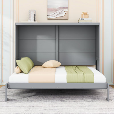 Budhan Wooden Murphy Bed Wall Bed