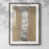 Distressed Silver Framed Paper selected
