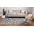 California Cotton Abstract Indoor Rug-268169315