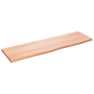 Clintonpark Oak Solid Wood Floating Shelf