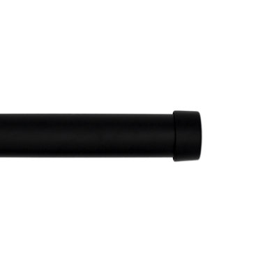 Norush Steel Adjustable Single Curtain Rod