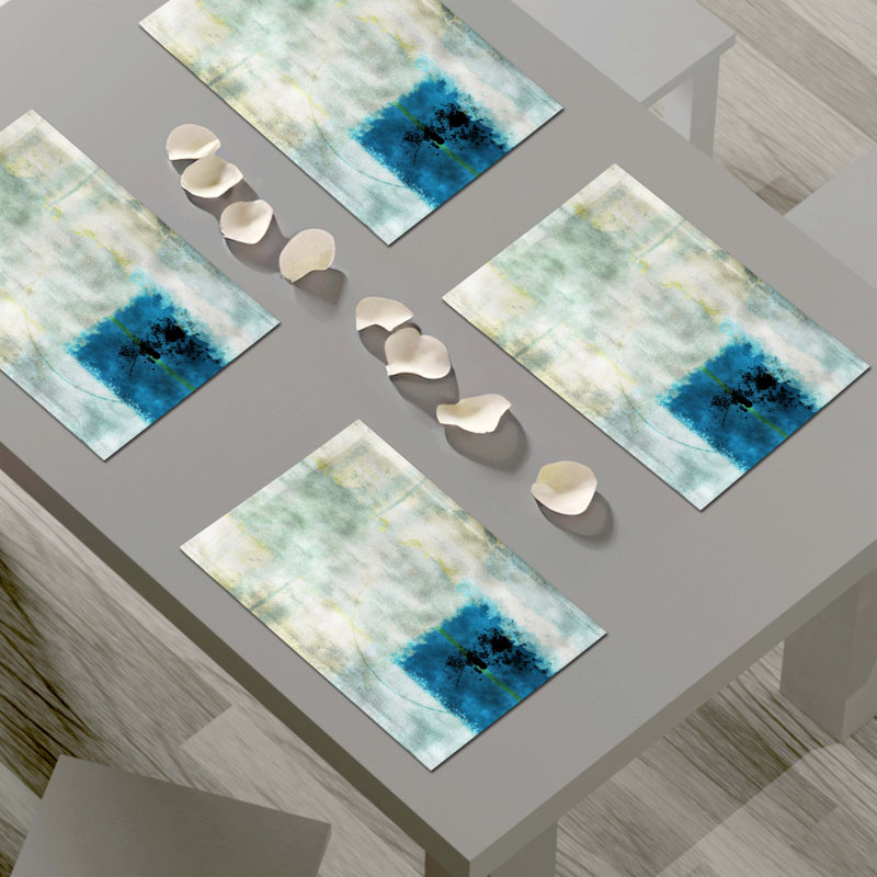Napperon abstrait en polyester