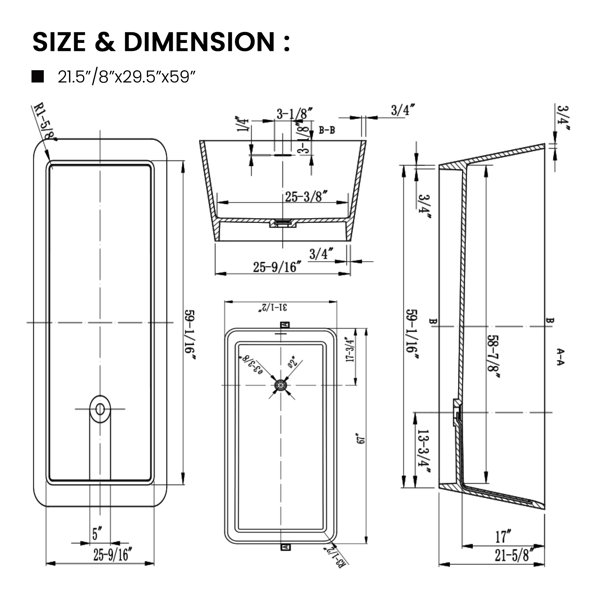 Dimensions du produit