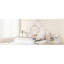 Grand lit plateforme en bois avec garde-corps et 2 tiroirs-1151012632