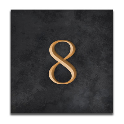 Velia 17.78cm H Stone House Number