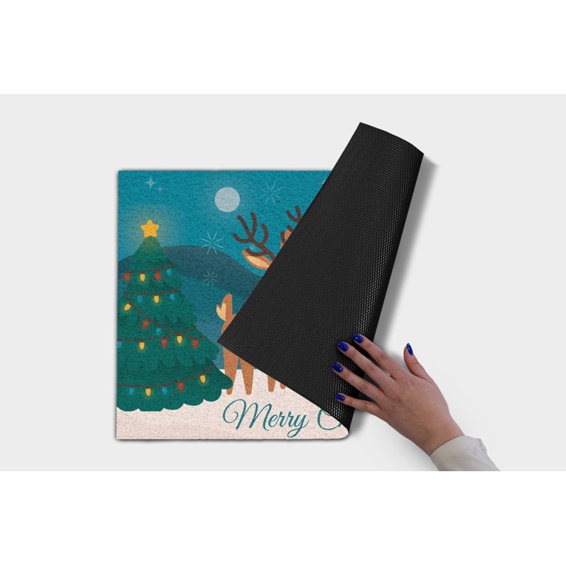 Non-Slip Christmas Outdoor Doormat
