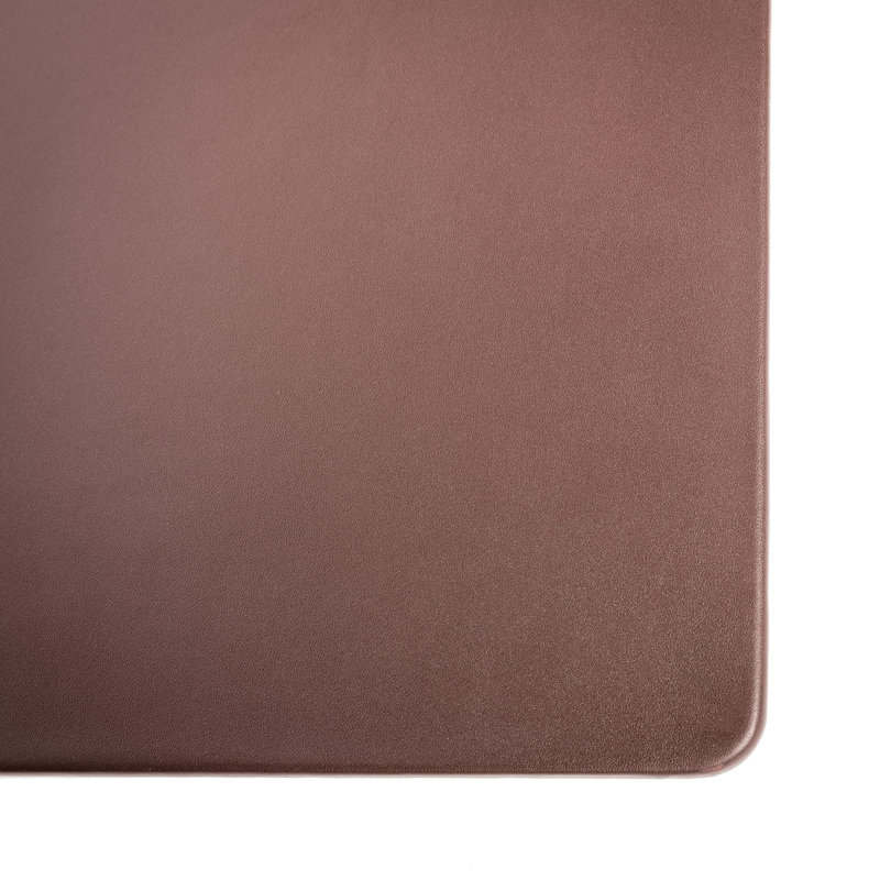 Tapis de bureau sans rail Bramfield, Brun chocolat, H 34 po x l 20 po