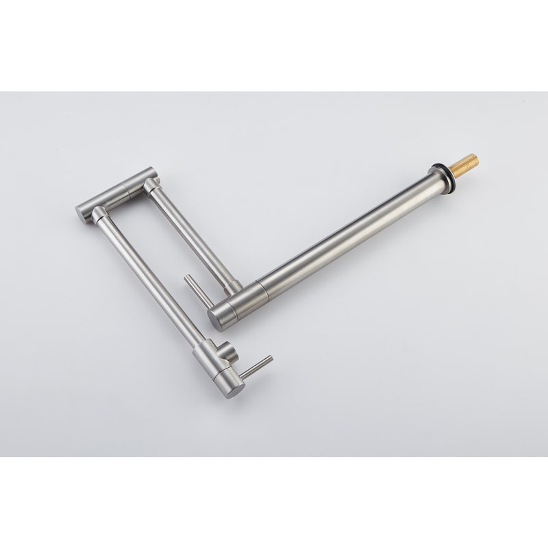 Kitchen Faucet With Extension Shank, Pot Filler Style | Gift Idea, Brushed Nickel