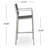 Balbina Metal Outdoor 30.00'' Bar Stool
