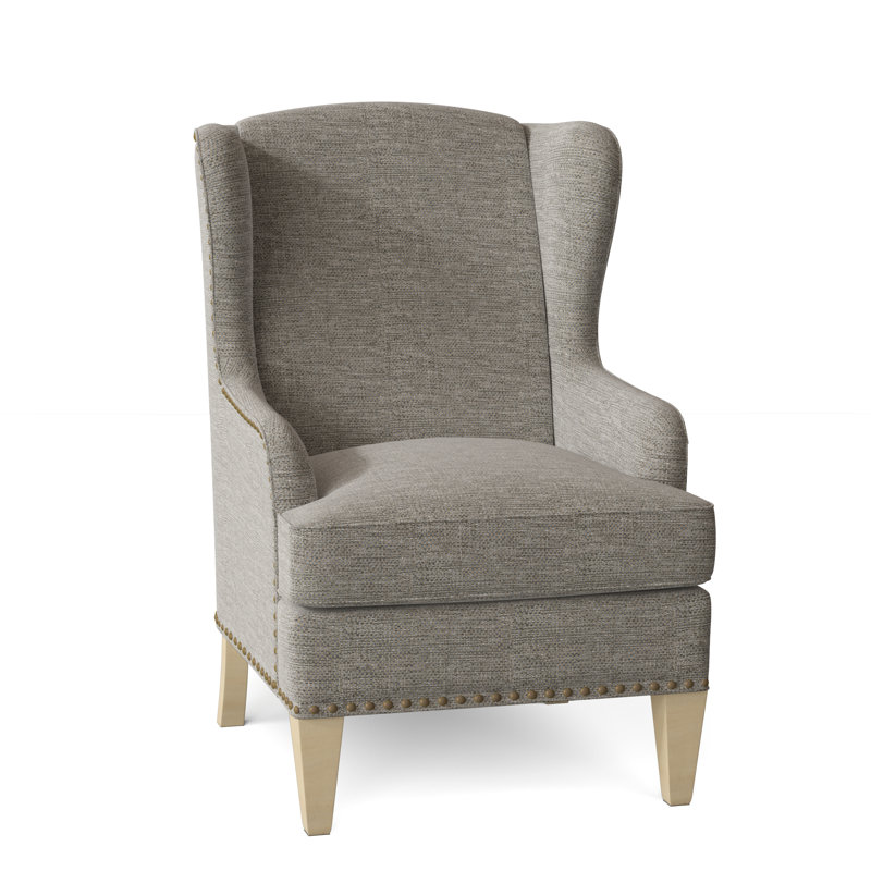 Fauteuil à oreilles Goyito, Townhouse 41 - gris, Manhattan, Non