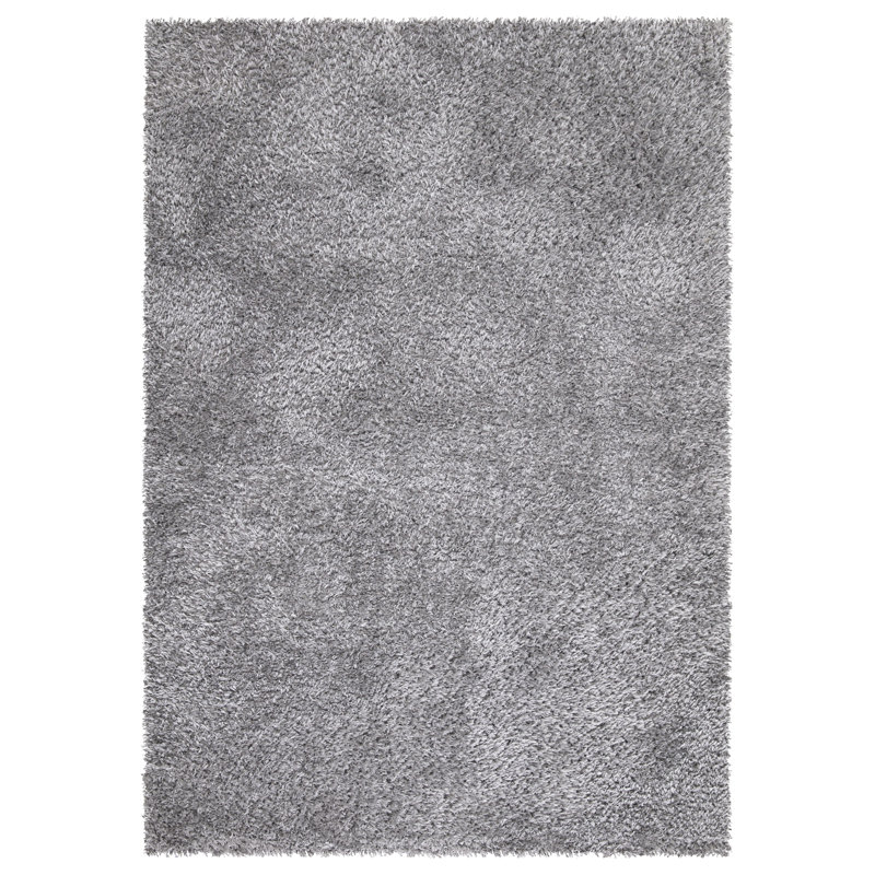 Ahupendra Solid Colour Shag Area Rug, Rectangle 50 x 80cm