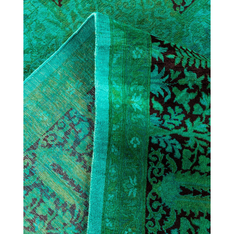 Fine Vibrance One-of-a-Kind 9' 3" X 12' 5" Hand Knotted Area Rug