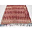 Tapis de zone en laine 5 pi x 8 pi 8 po one-of-kind à la main noué la bourgogne Ilfracombe