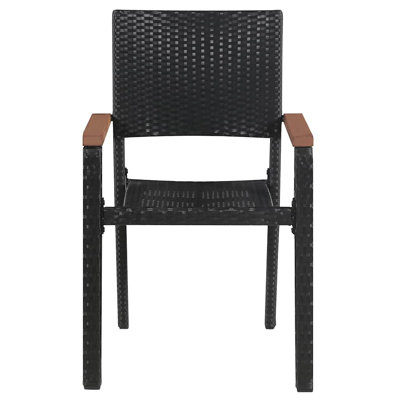 Bonni 6 - Person Acacia Patio Dining Set with Rectangular Table