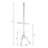 Ashaz Adjustable Tripod Easel